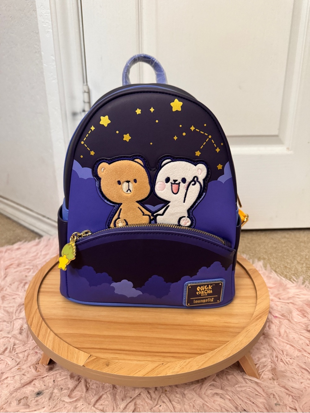 Milk mocha bear Loungefly nwt
